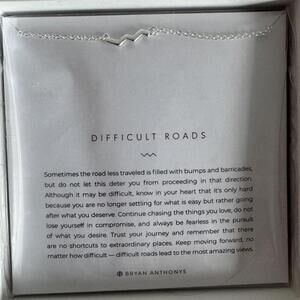 Bryan Anthony Silver Difficult Roads Necklace